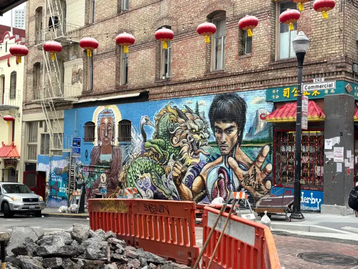 Chinatown San Francisco lanternes rouges