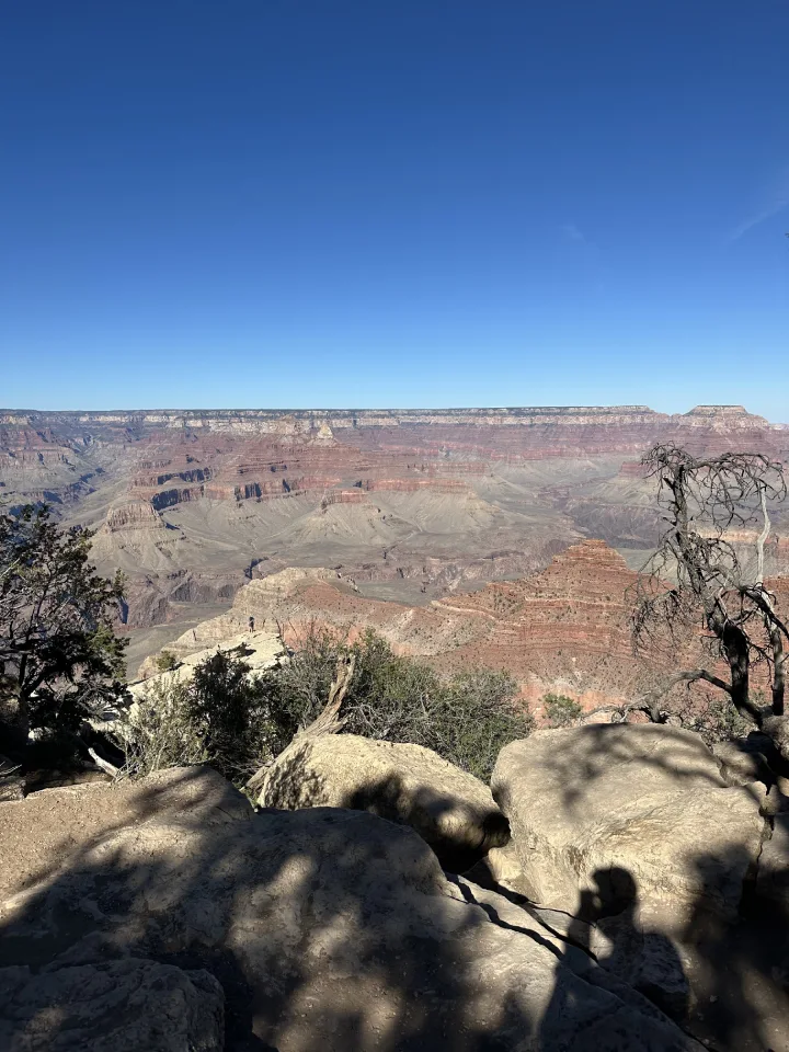 Grand Canyon, vue panoramique depuis le bord